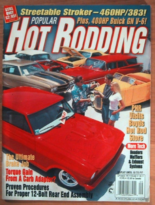 POPULAR HOT RODDING 1997 SEPT - 390 AMX, BELLE G.N., BOYD